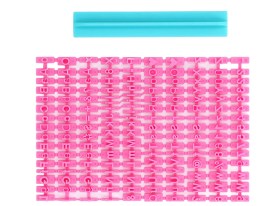 Sello marcador de letras completo